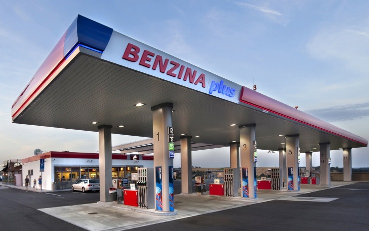 Čerpací stanice Benzina. Foto: Unipetrol