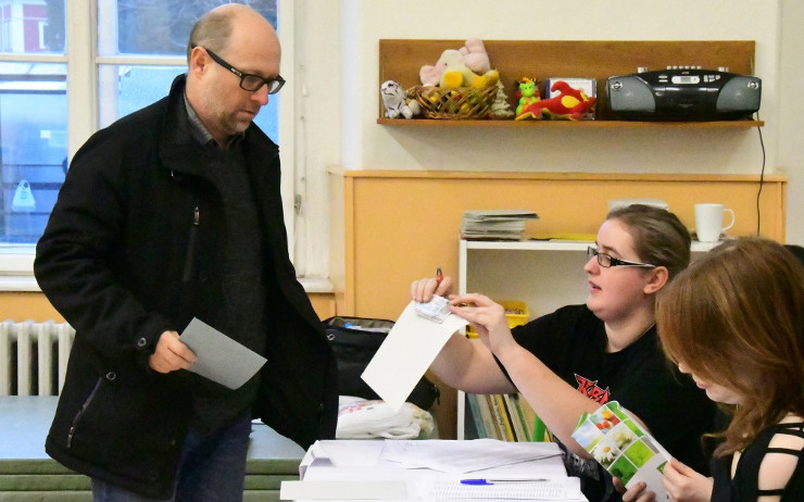 Největší účast v Ústeckém kraji byla u prvního kola prezidentských voleb v Litoměřicích