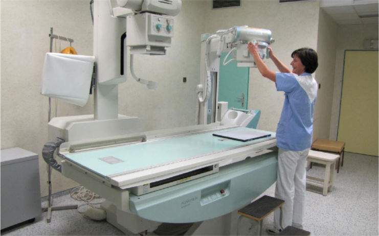 Oddělení radiologie v litoměřické nemocnici prochází modernizací. Pacientům nově slouží pojízdný rentgen