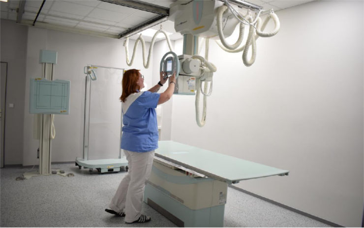 Na radiologickém oddělení slouží pacientům nový skiagraf