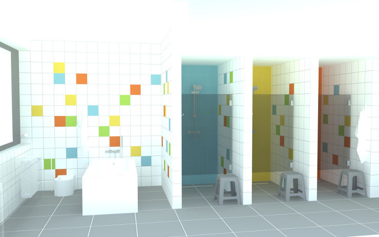 Litoměřická nemocnice buduje novou koupelnu pro nejmenší pacienty