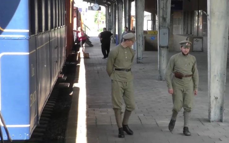 VIDEO: Na nádraží dorazil historický Legiovlak! Jeho cesta letos skončí