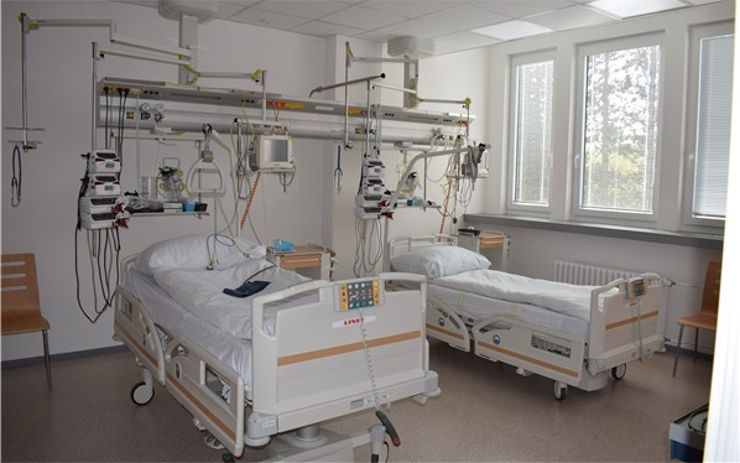 Kardiovaskulární JIP litoměřické nemocnice přivítala po rekonstrukci první pacienty