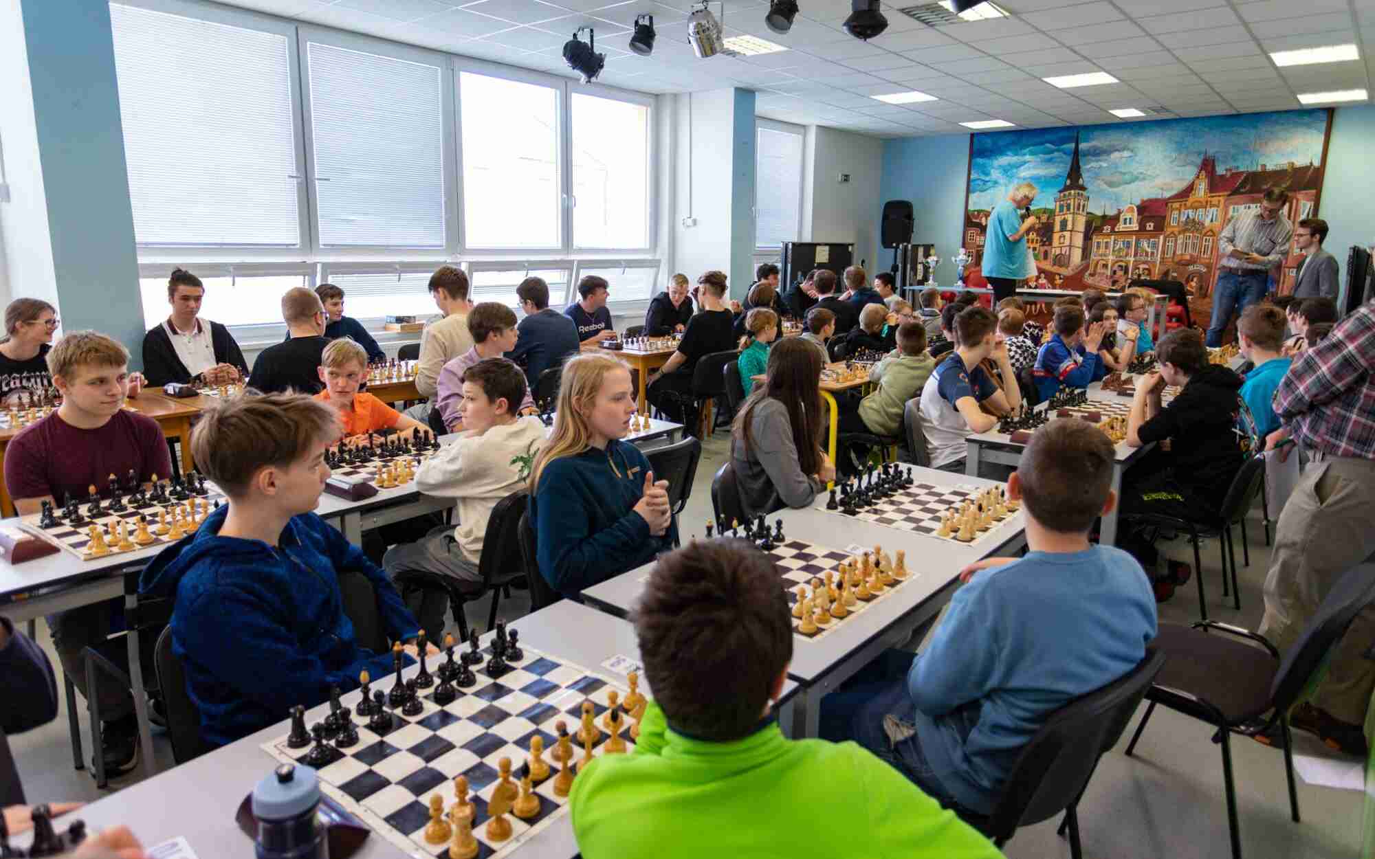Chomutov o víkendu obsadili mladí šachisté. Konal se zde Jarní turnaj mládeže