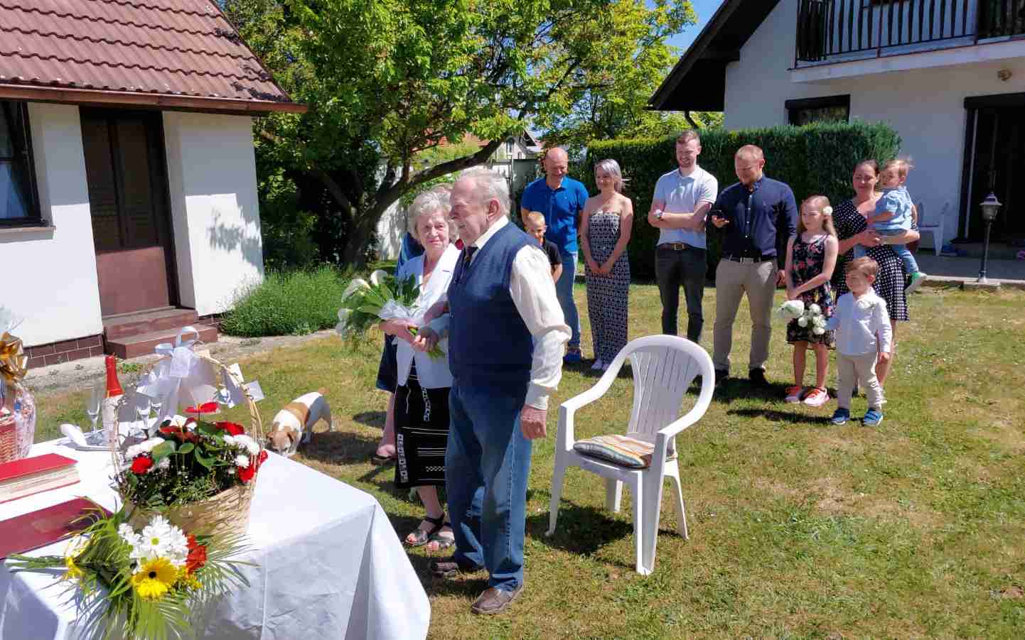 Manželé Kumbárovi z Blatna oslavili diamantovou svatbu