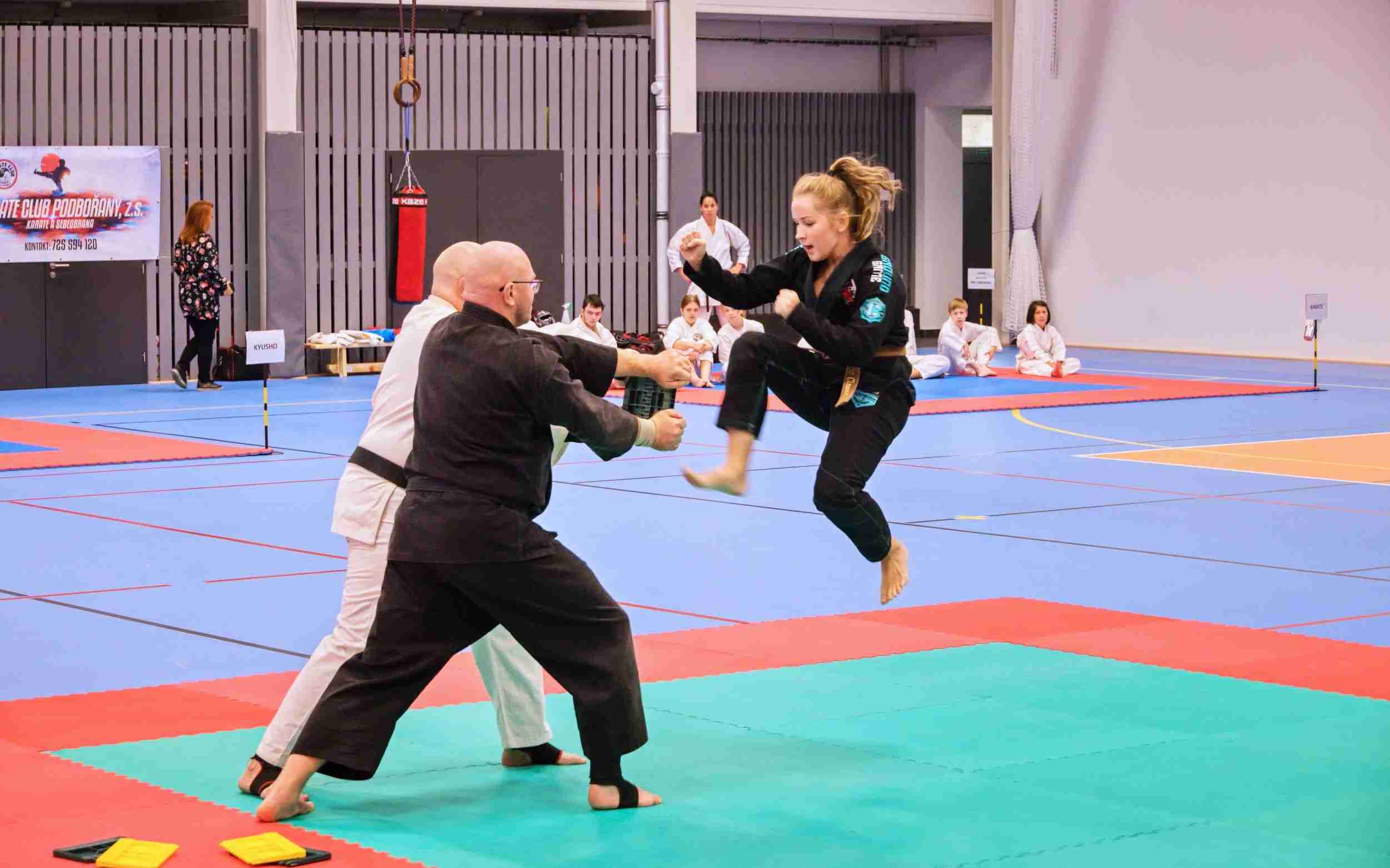 FOTO: Karate, judo, aikido nebo kyusho. V Podbořanech byly k vidění bojové sporty