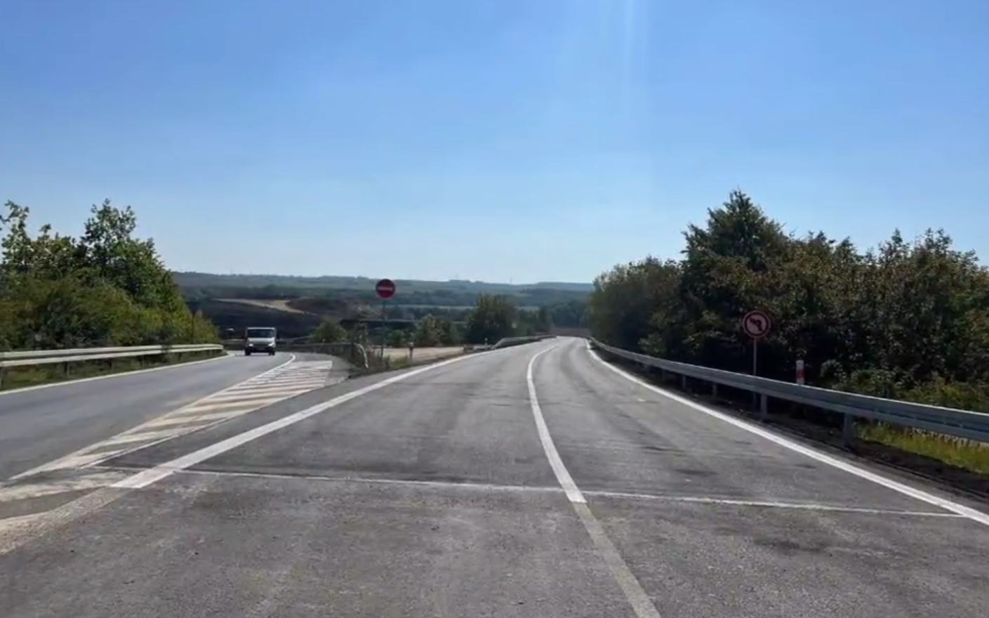 VIDEO: Z Loun směrem na Prahu už řidiči vyjedou bez omezení