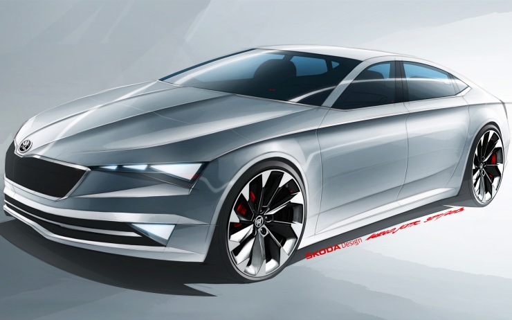 Vrcholem prezentace značky ŠKODA na březích Ženevského jezera bude letos představení neobvyklé designové studie ŠKODA VisionC. Foto: ŠKODA Auto