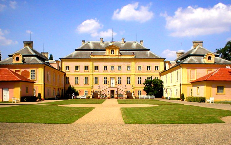 Zámek Krásný Dvůr. Foto: Oldřich Hájek