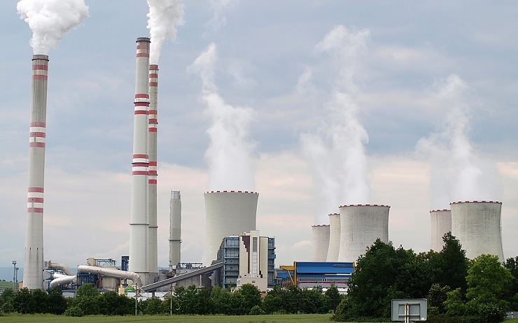 Elektrárna Počerady. Foto: ČEZ Elektrárna Počerady. Foto: ČEZ