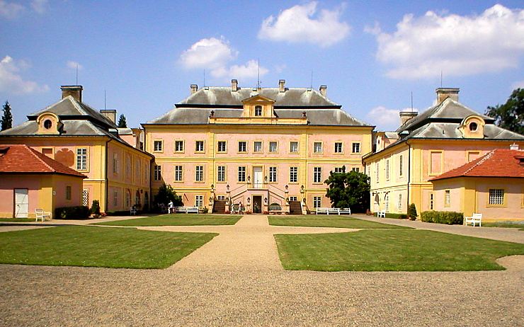 Státní zámek Krásný Dvůr. Foto: Oldřich Hájek