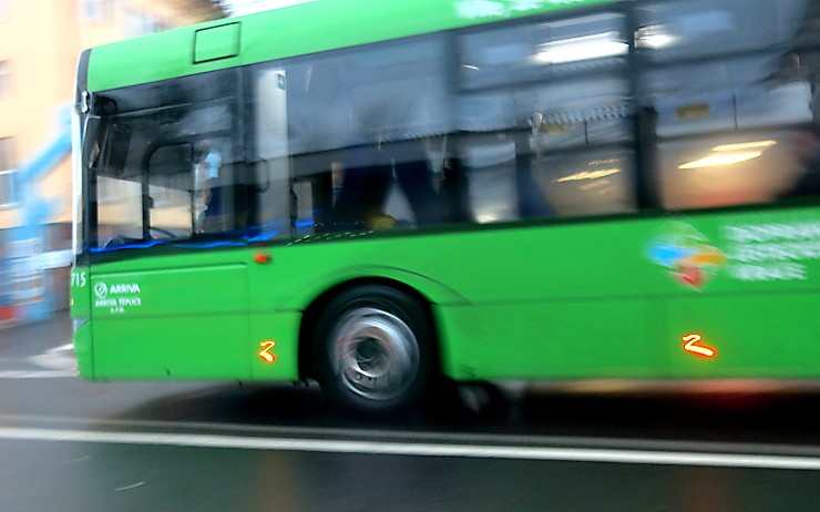 Nové autobusy nesou typickou zelenou barvu. Foto: Oldřich Hájek