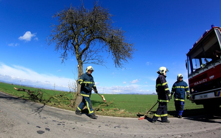 Zásah hasičů u Blažimi. Foto: Michal Hrdlička / HZS Ústeckého kraje