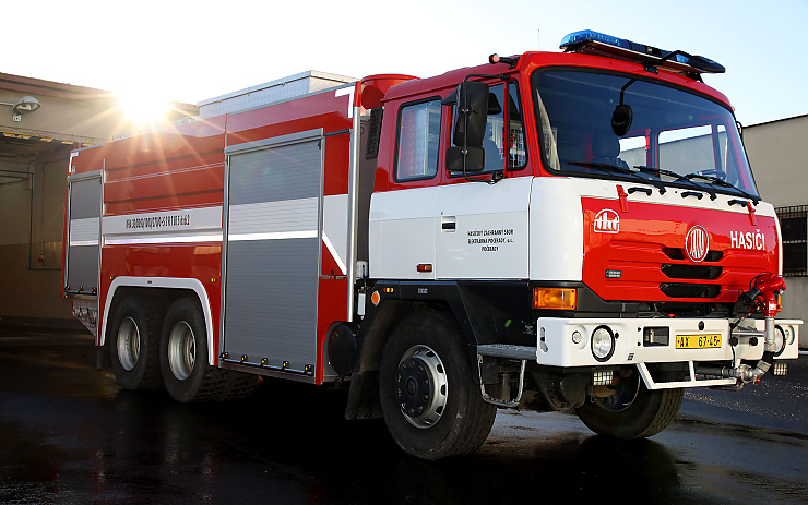 Vozidlo KHA na podvozku Tatra. Foto: Michal Hrdlička