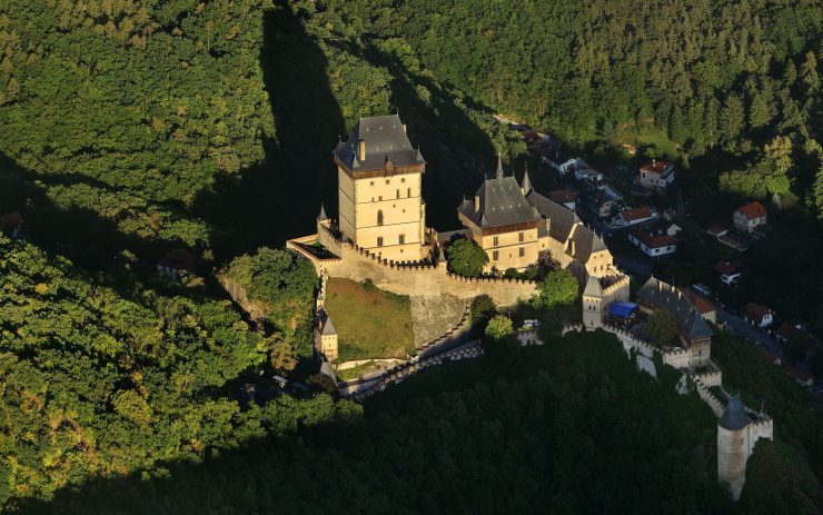 Hrad Karlštejn. Foto: Národní památkový ústav