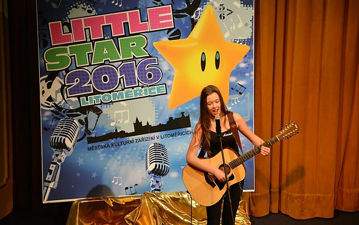 Pěvecká soutěž Little star 2016. Foto: MKZ Litoměřice