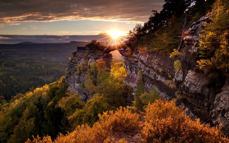 Pravčická brána. Na tomto článku spolupracovala CCCC – CzechTourism dodáním použité fotografie. Foto: Václav Sojka