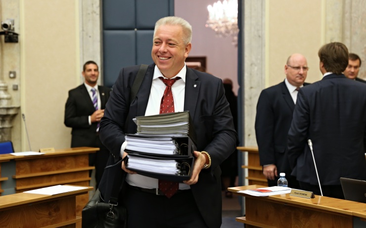 Před jednáním vlády, 21. září 2016. Foto: Vláda ČR Před jednáním vlády, 21. září 2016. Foto: Vláda ČR