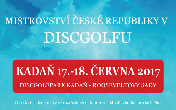 V Kadani se chystá mistrovství České republiky v discgolfu