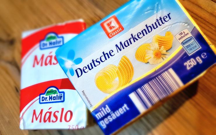 ZJISTILI JSME: České nebo německé? Víme, které máslo je levnější