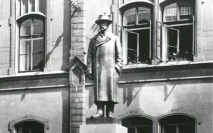 Louny pořádají sbírku na sochu T. G. Masaryka, na původní místo se vrátí po více než 70 letech