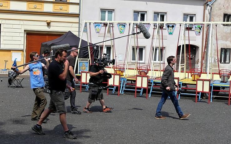 Šibenice s hákovým křížem v centru Žatce! Do města míří filmaři