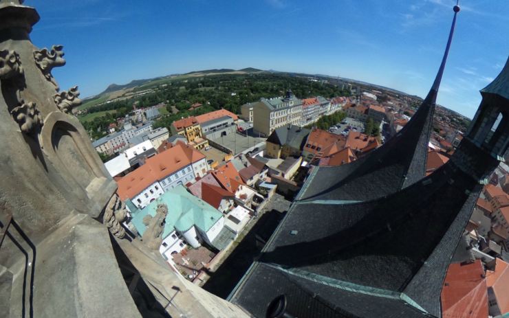 360° FOTO: Louny jako na dlani. Užijte si výhledy z vrcholného díla české gotiky
