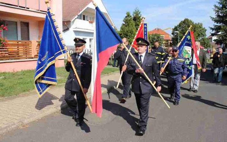 OBRAZEM: V Kryrech se slavilo 145 let od založení sboru dobrovolných hasičů