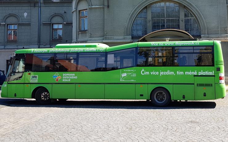 Od ledna přebírá zajištění autobusů na Lounsku Ústecký kraj