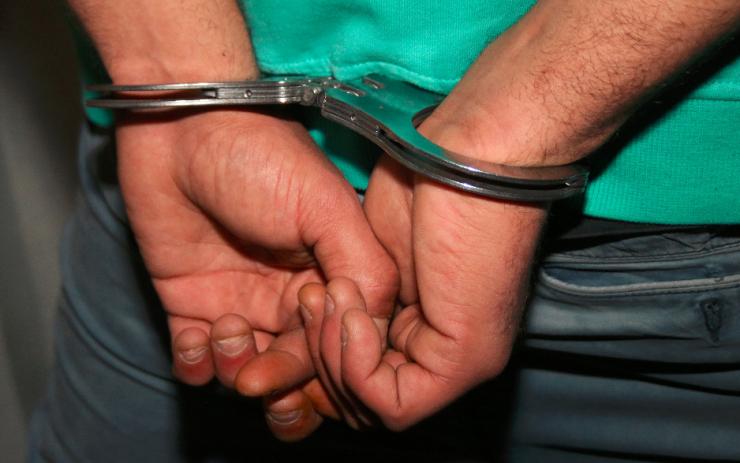Policisté v Lounech zadrželi na ulici muže, na kterého byl vydán zatykač