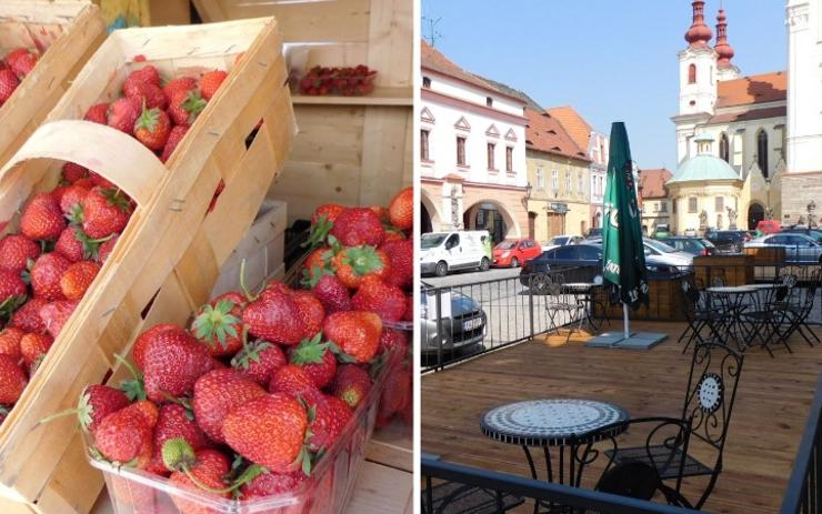 Všimli jste si? Jahody i předzahrádky pomáhají oživit historické centrum Žatce