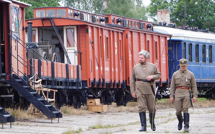 Legiovlak je k vidění na nádraží Žatec - západ až do neděle