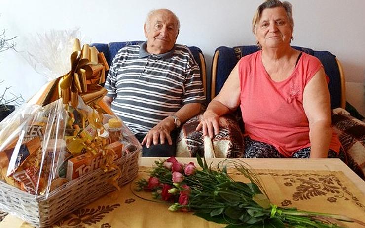 Šedesát let společného života! Manželé Kušejovi ze Žiželic oslavili diamantovou svatbu