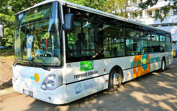 Očkovací autobus míří i do Loun, zájemci ho najdou na dvou zastávkách