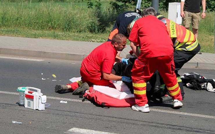 AKTUÁLNĚ: Pozor u Dobroměřic. Nákladní auto tam srazilo cyklistu