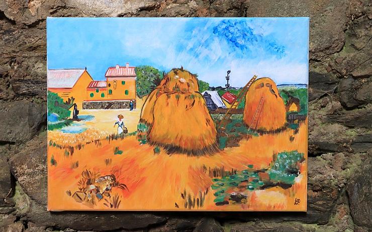 Odsouzené ženy z Drahonic namalovaly obrazy, kterými pomohou dětem z dětských domovů