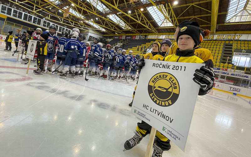 VIDEO: V Litvínově odstartoval Sev.en Hockey Cup, turnaj pro nadšené hokejové naděje 