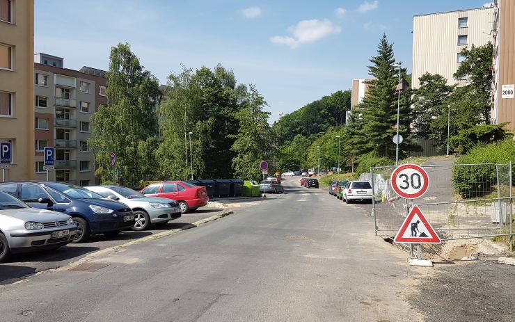 Litvínov chce za třicet milionů opravit tuto ulici