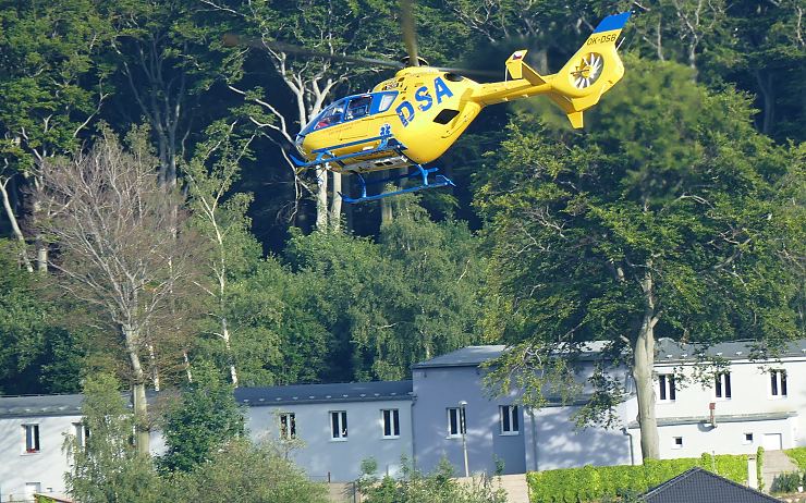 V kopci na Meziboří se stala další těžká nehoda, musel přiletět vrtulník