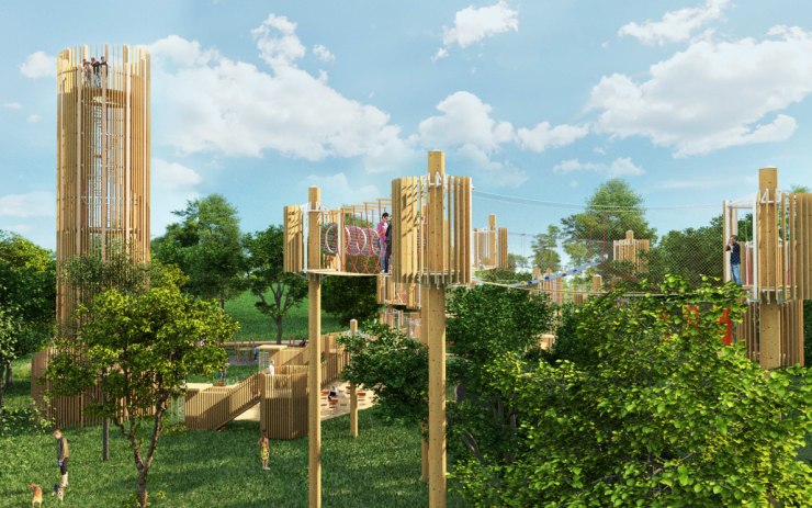 Dřevěné stavby soutěží o prestižní titul, je mezi nimi i teprve plánovaná vyhlídková věž na Šibeníku