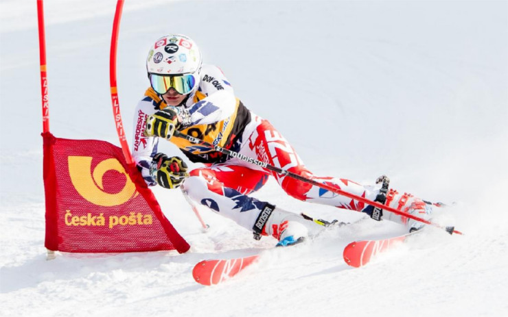 Marek Müller z Lomu u Mostu se stal žákovským šampionem ČR ve slalomu