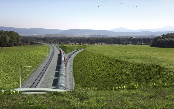 Železniční tunel pod Krušnými horami má mít 26 kilometrů. Projekt povedou Němci, bude podle jejich předpisů