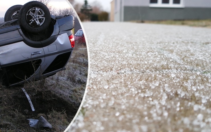 Pozor, je tu ledovka! Výstraha před mrznoucím deštěm platí do půlnoci