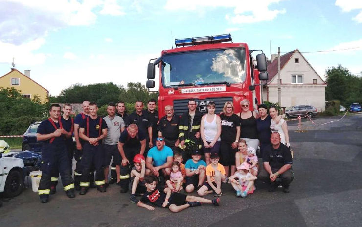 Litvínovští dobrovolní hasiči uspořádali dětský den. Děti si užily bohatý program