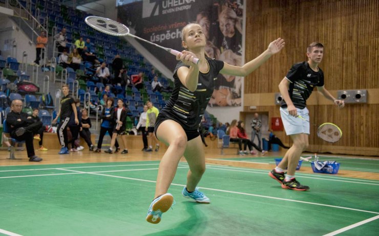 Hráčka Baníku Most Kristina Kozempelová vybojovala v Mostě dvě medaile na badmintonovém Mistrovství ČR U15