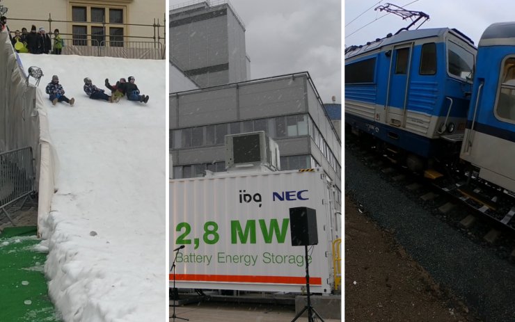 VIDEO NEWS: Kde si zabobovat? V kraji je také největší česká baterie a na jedno nádraží přijel první elektrický vlak