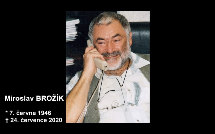 Zemřel Miroslav Brožík, litvínovský zastupitel, jeden ze zachránců Jezeří. Byl u zrodu Scholy Humanitas