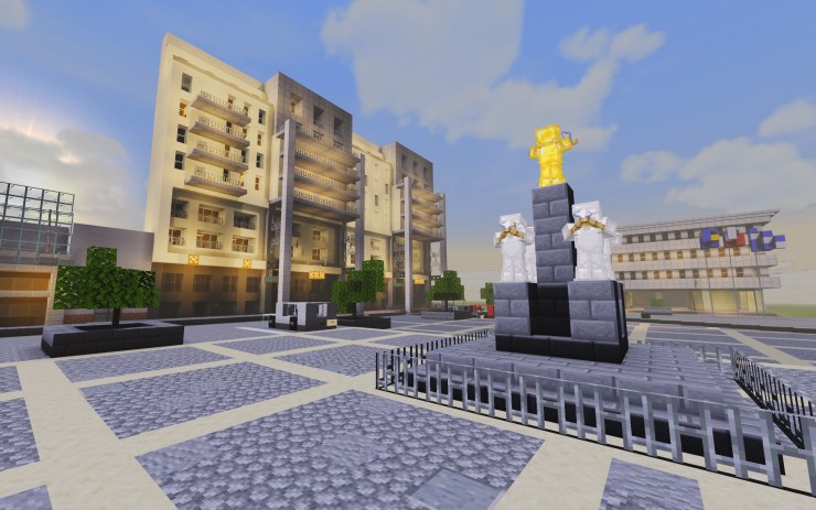 OBRAZEM: Padesát školáků vytvořilo město Most v Minecraftu! Práce jim zabrala desítky hodin