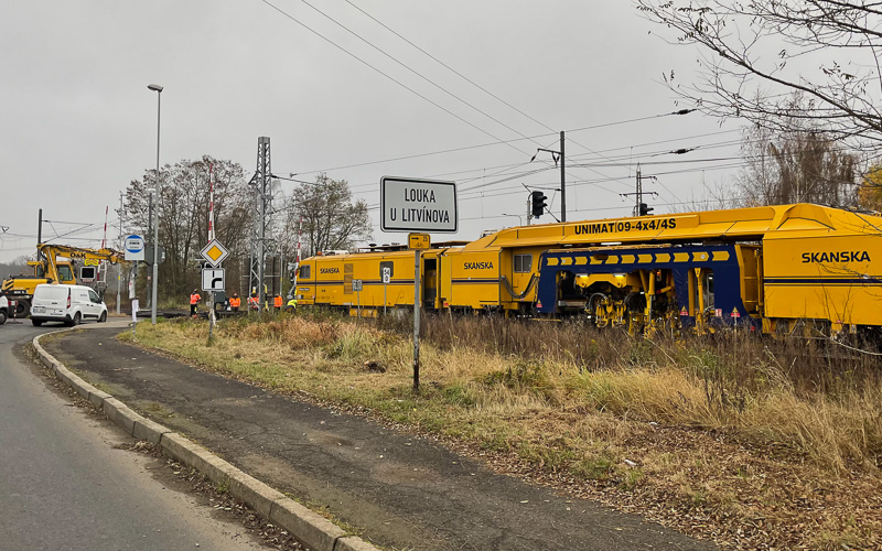 Řidiči pozor, v Litvínově jsou postupně uzavírány železniční přejezdy
