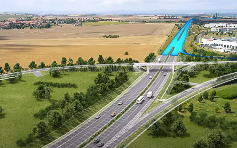 Nový kus dálnice D7 se začne stavět už příští rok. Zlepší se doprava do několika okresů